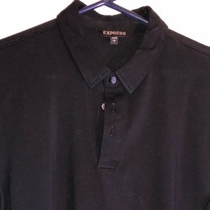 Men’s Express fitted soft knit polo - Large